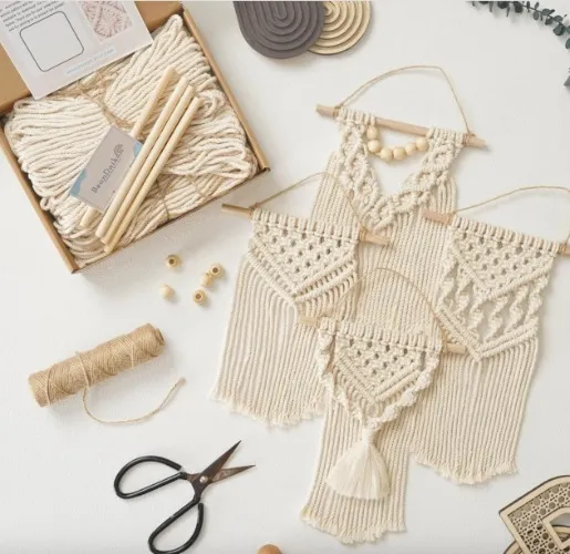 Macrame Wall Hanging Kit Creation Kit