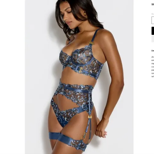 Bordelle Siren Longline Bodice Set