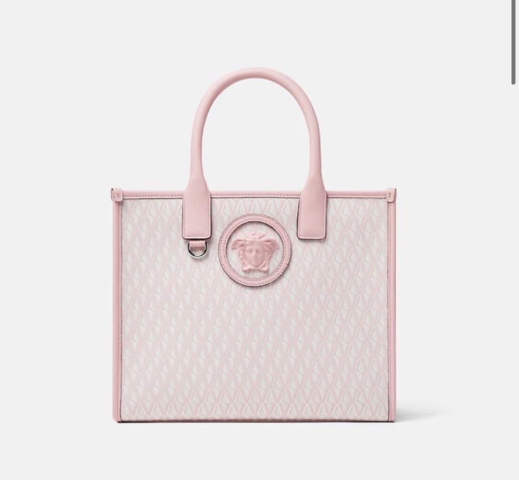  V Allover La Medusa Small Tote Bag 