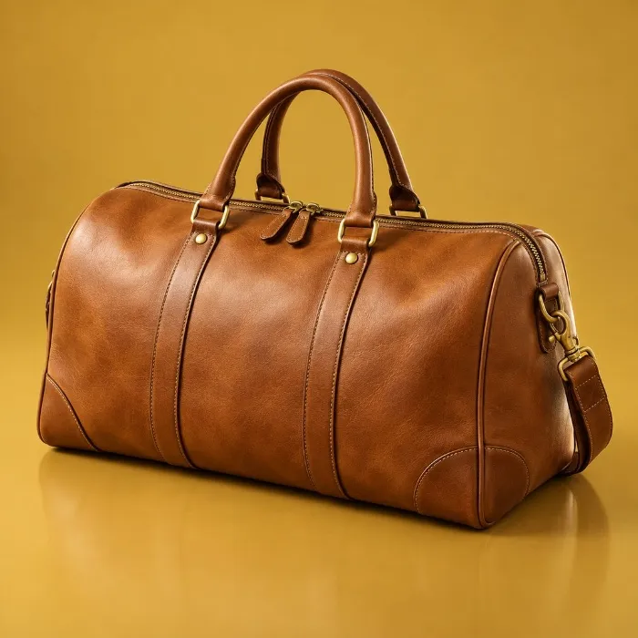 Leather Bag for Fire Island