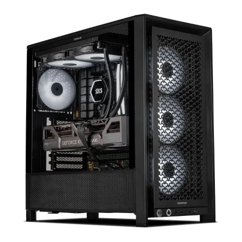 Gaming PC with NVIDIA GeForce RTX 5080 and AMD Ryzen 7 9700X