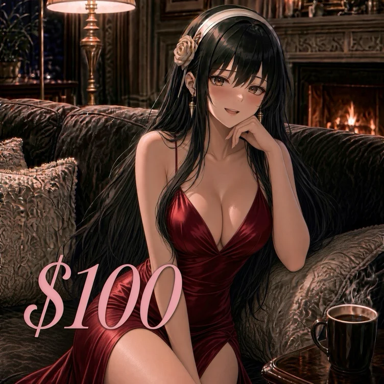 $100