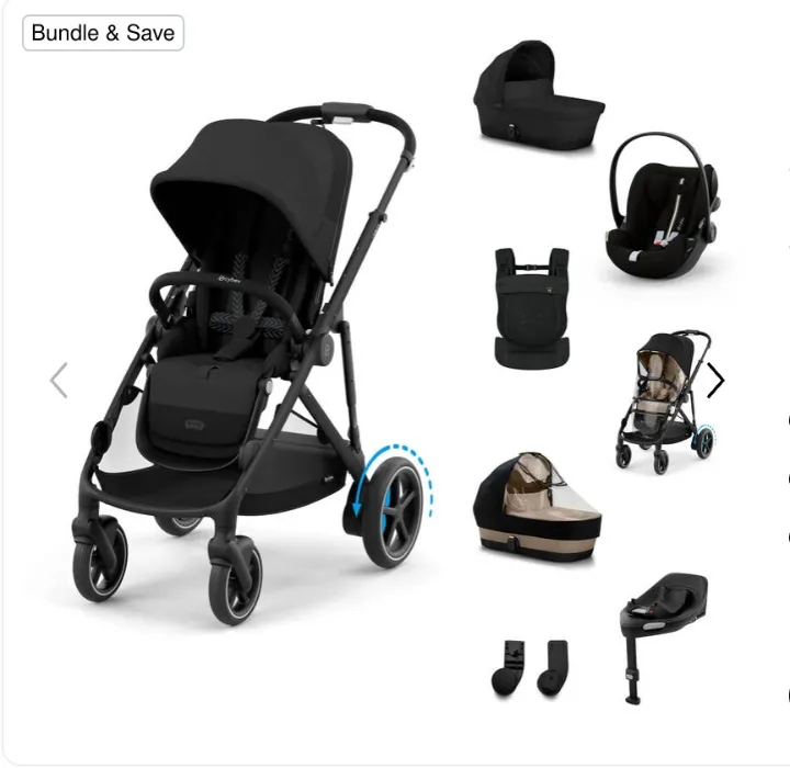 Cybex e Gazelle bundle