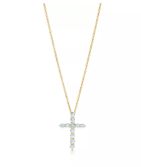 Cross Pendant 18k Yellow Gold