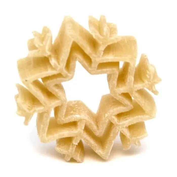 Giant Snowflake pasta cutter for Kitchenaid mixer