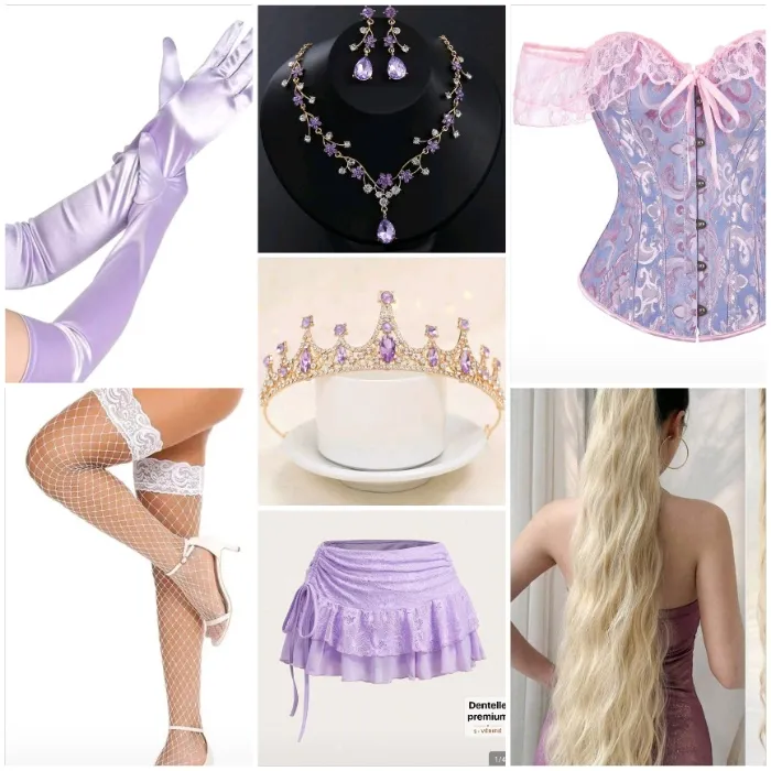 Cosplay raiponce 👸🏼🦎