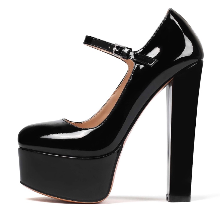 Mary Jane Platform Pumps