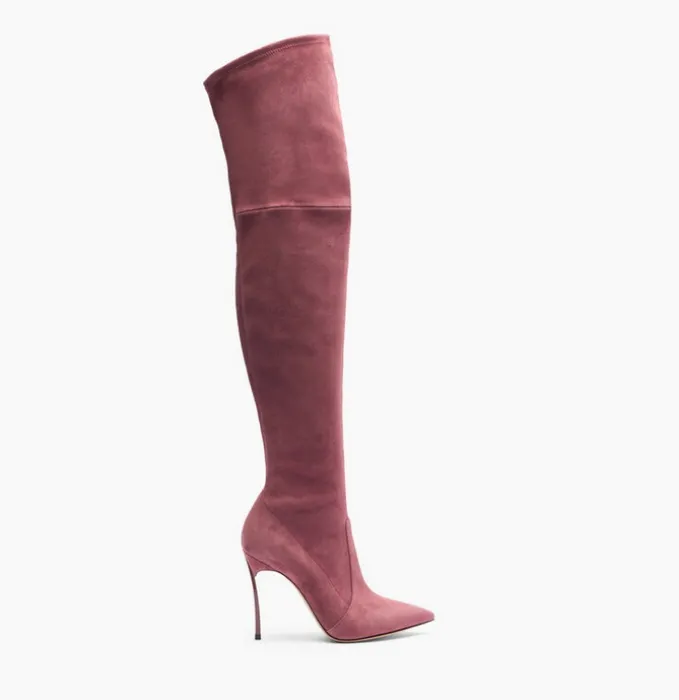 Casadei Suede Over The Knee