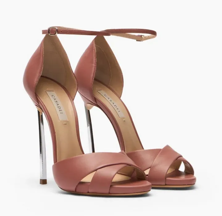 Casadei Criss Cross Blade Sandal