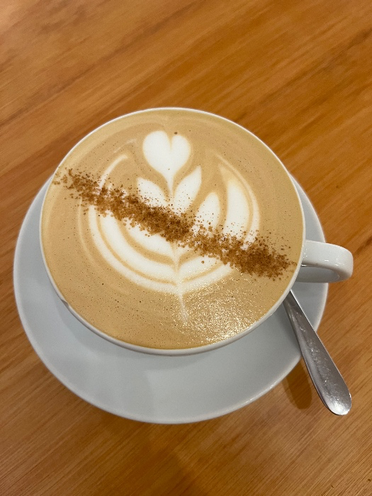 Coffee and lunch on you? 