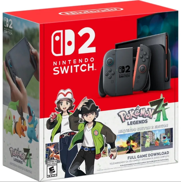 Nintendo Switch 2 + Pokemon Legnds Z-A Bundle