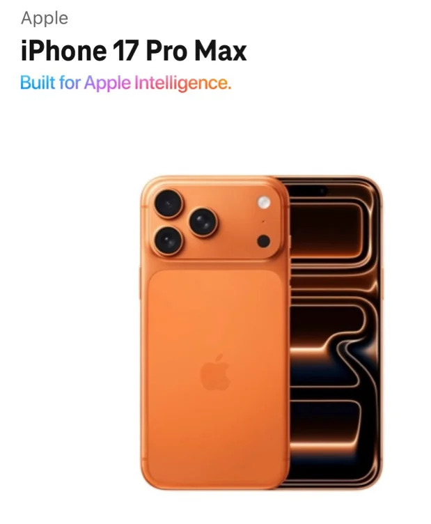 Iphone17 pro max 