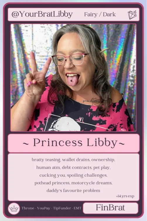 Princess Libby Trading Card