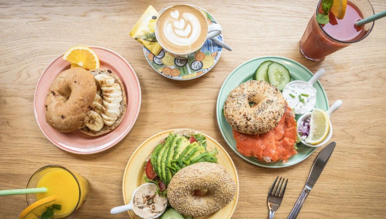 bagels for lunch~!