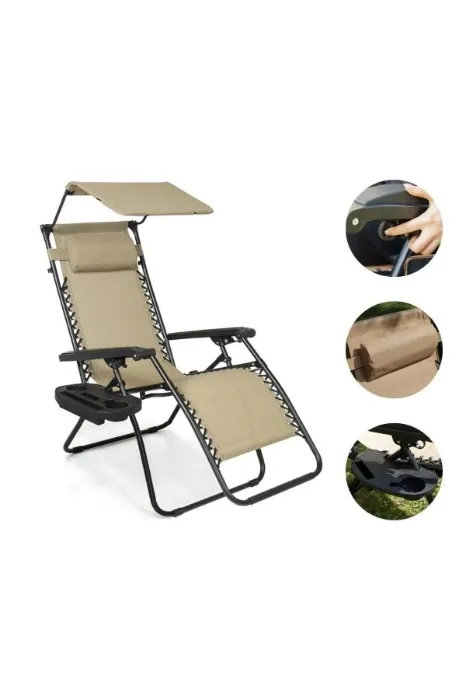 Foldable Lounge and Camping Chair