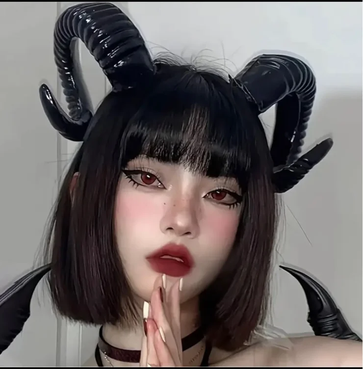 Demon horns 2 for a photo shoot