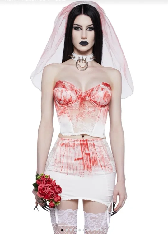 bloody bride costume 