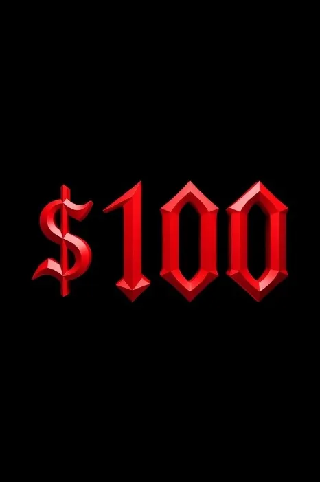$ 100