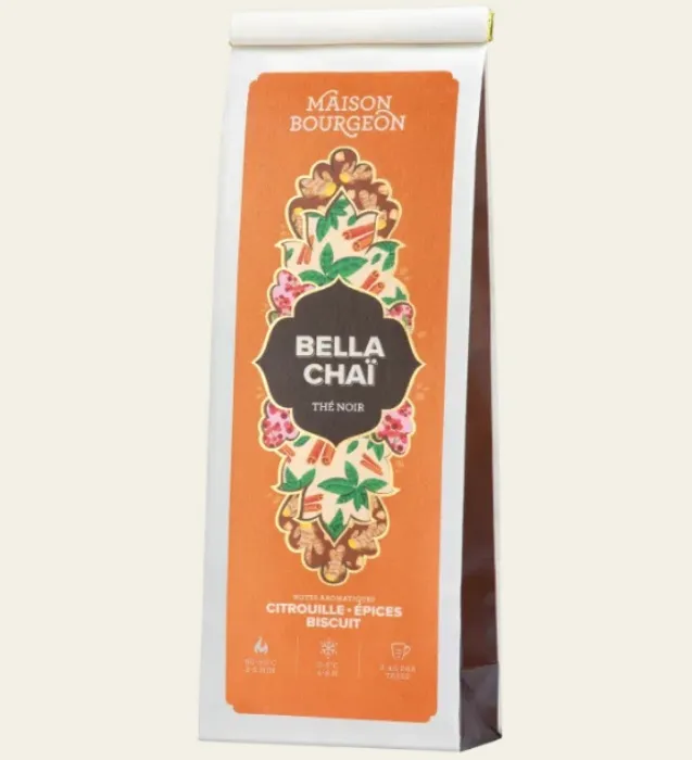 Thé noir Biscuit Citrouille - Bella chaï