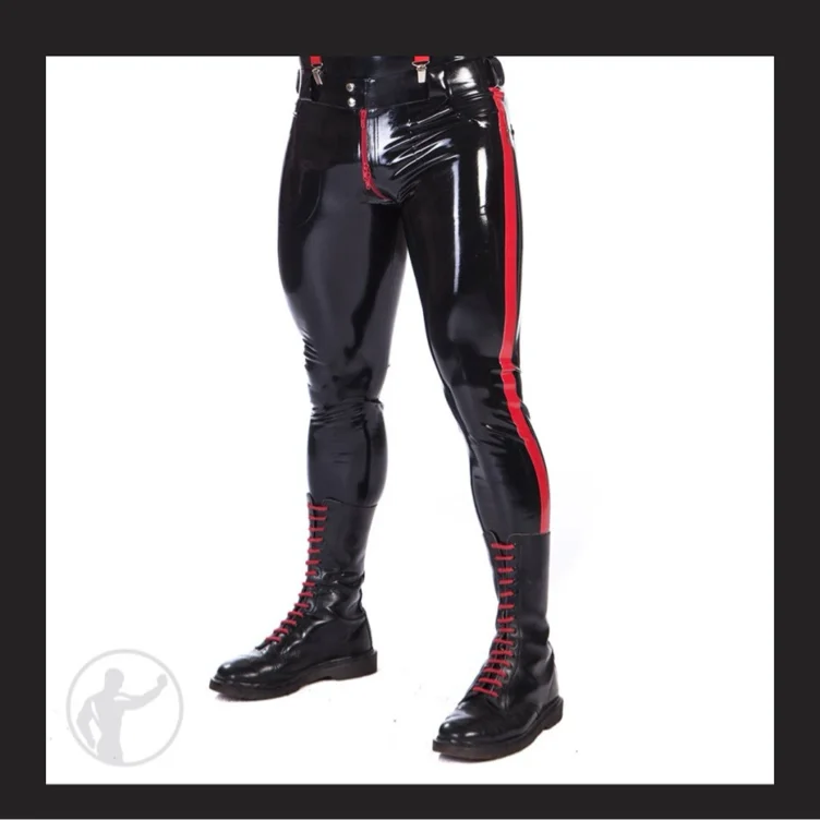 Quality Rubber Thru Zip Skinhead Jeans 