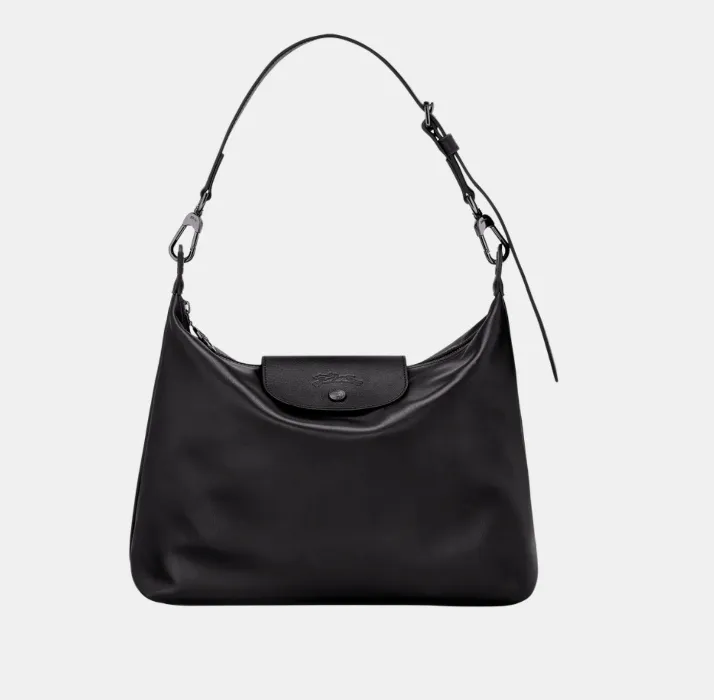 Longchamp, Le Pliage XTRA Black Leather