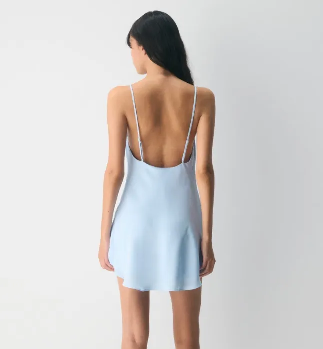 Confession Satin Dress 