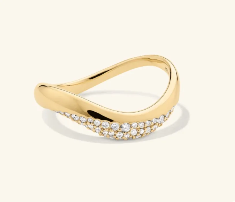 Mejuri, Dôme Figure diamond ring