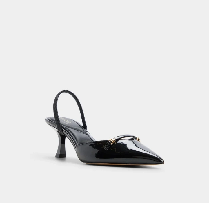Nailah, Slingback kitten heel