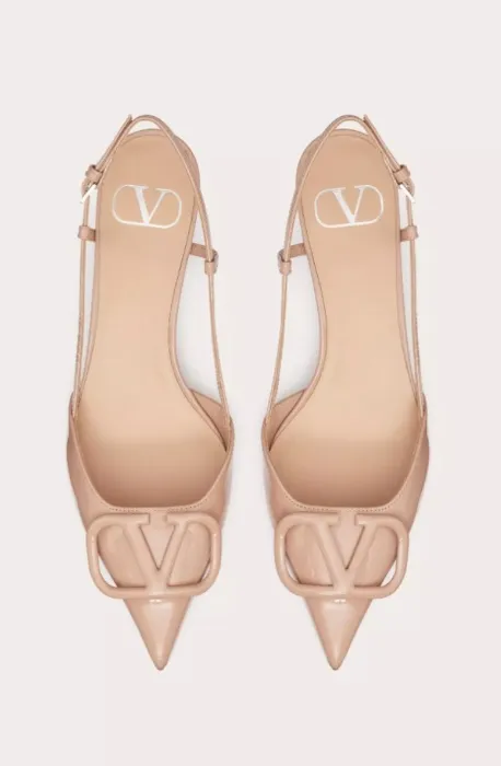 Valentino, Slingback Kitten Heel