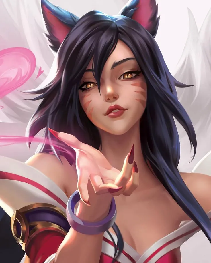 Ahri Cosplay Wig Fund LOL