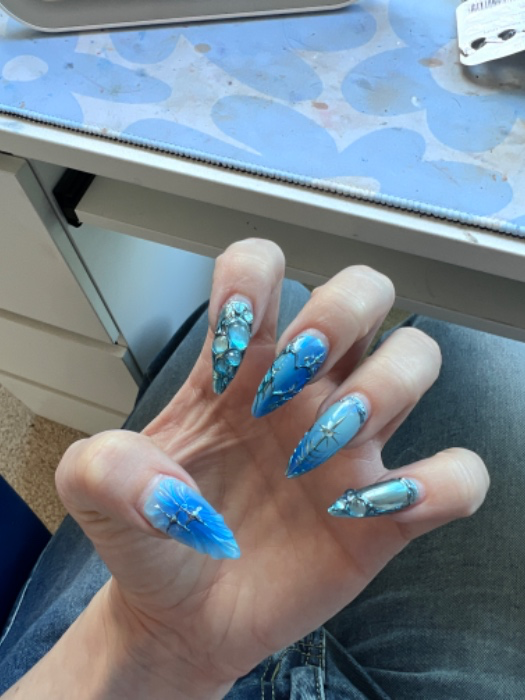 reimburse my nails and pedi + spa day