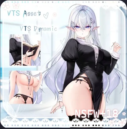 Vtuber Asset Fully rigged Defiled Nun（All Versions） by AYmumu