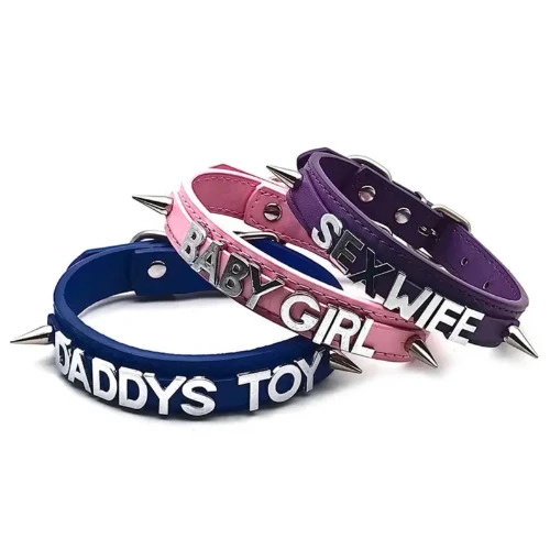 Custom Letter Collar