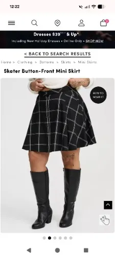 skater mini-skirt