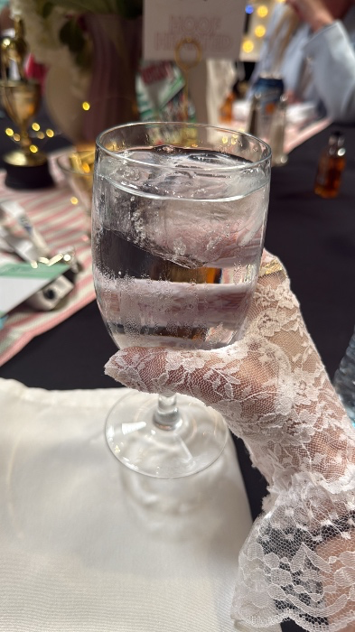 sparkling water :)