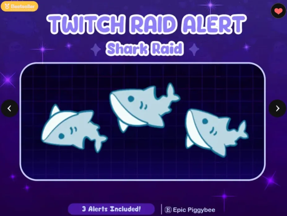 Twitch raid alert