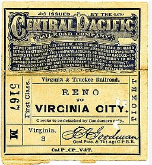 Cross Country Train Ticket