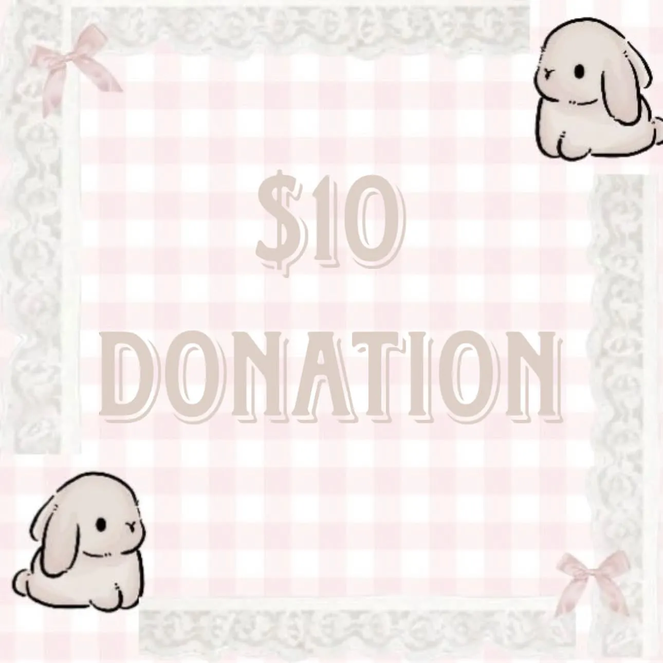 $10 donation