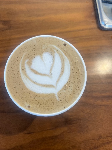 Morning latte