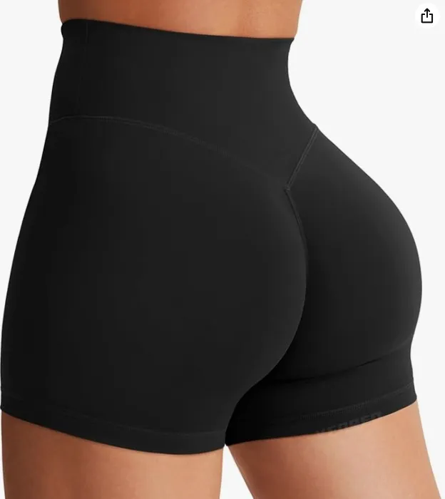 Black Yoga Shorts