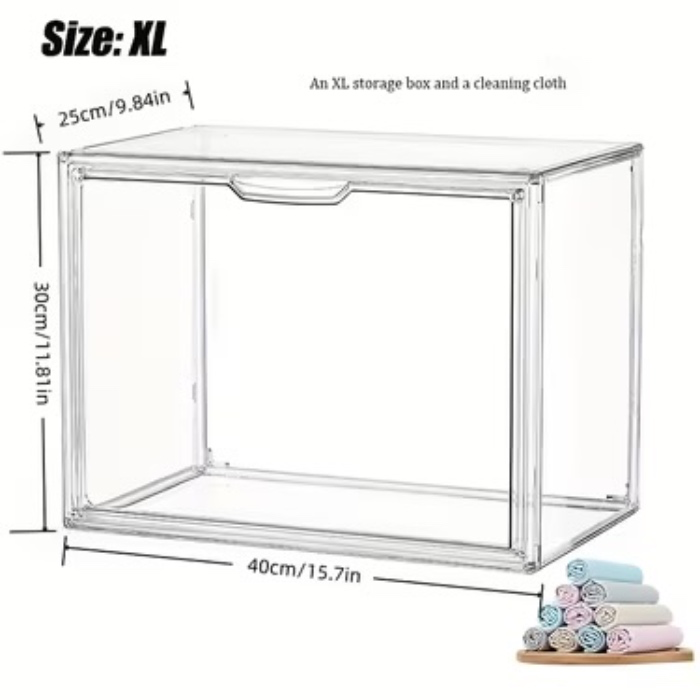 Acrylic display case x6