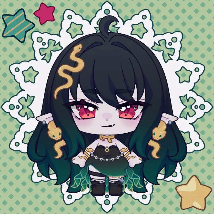 Chibi VTuber Model Art + Rigging