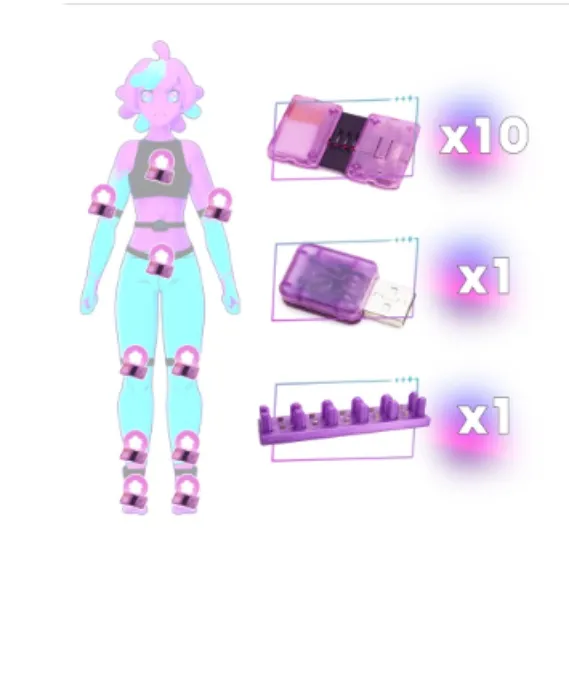 Full-Body Set Sakura Special Edition Slime VR Trackers