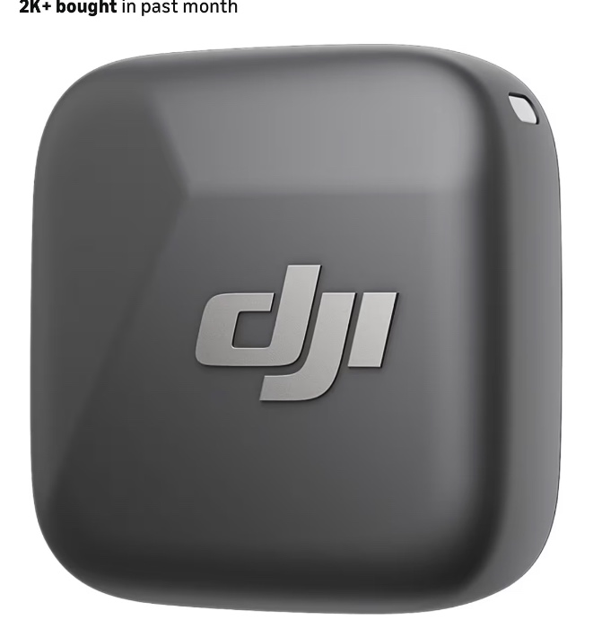 DJI mic mini transmitter