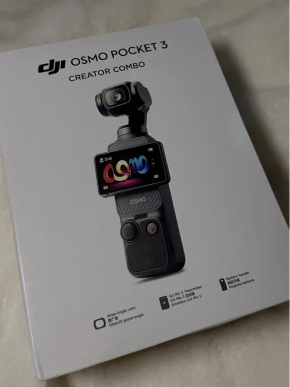 DJI Osmo Pocket 3, Vlogging Cameras with 1'' CMOS & 4K/120fps Vlog Camera, 3-Axis Stabilization, Fast Focusing, Face/Object Tracking, Digital Vlogging Camera for YouTube - Vlogging Camera