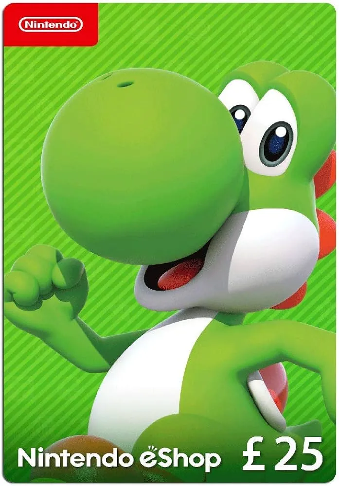 £25 nintendo eshop voucher