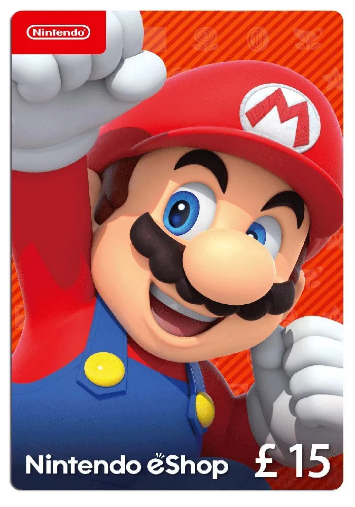 £15 nintendo eshop voucher