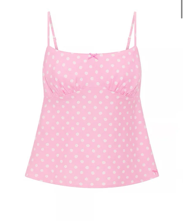 Cotton Favorite Flannel Flirty Cami