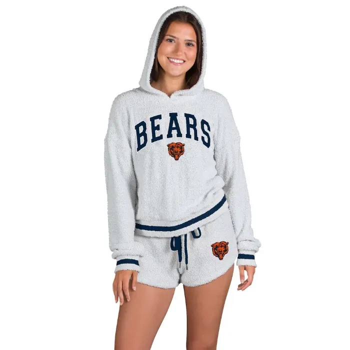Chicago Bear Hoodie Top and Shorts