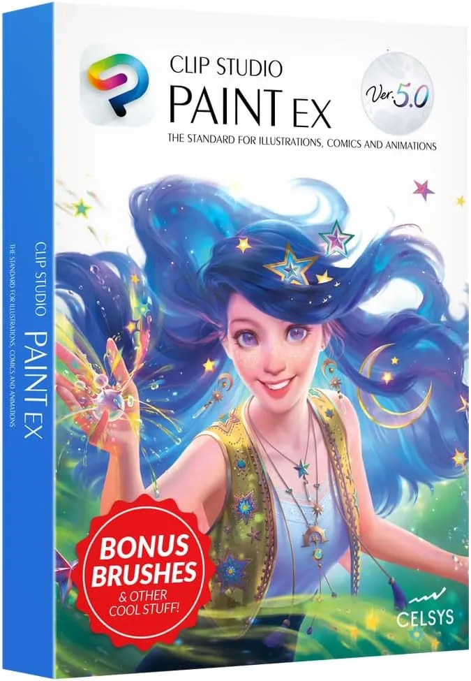 Clip Studio Paint EX - Perpetual License ver. 5.0